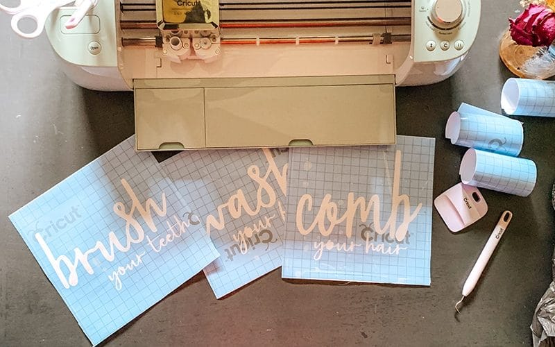 how to make stencil cricut