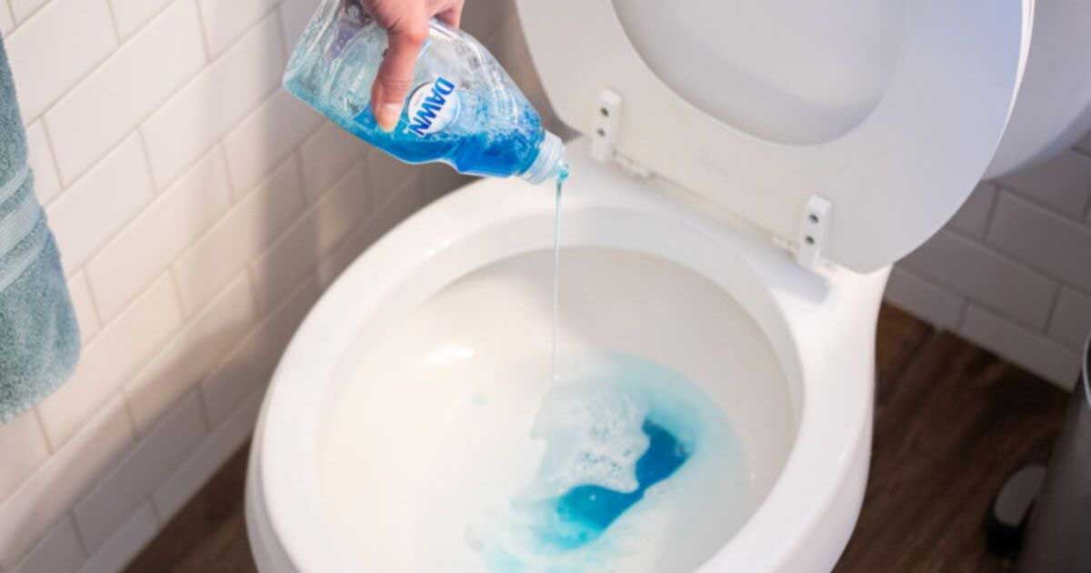 unclog a toilet with dish soap        <h3 class=