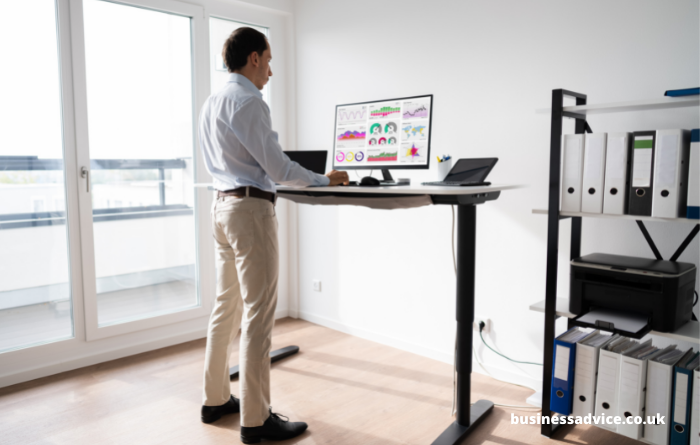 what is standard desk height